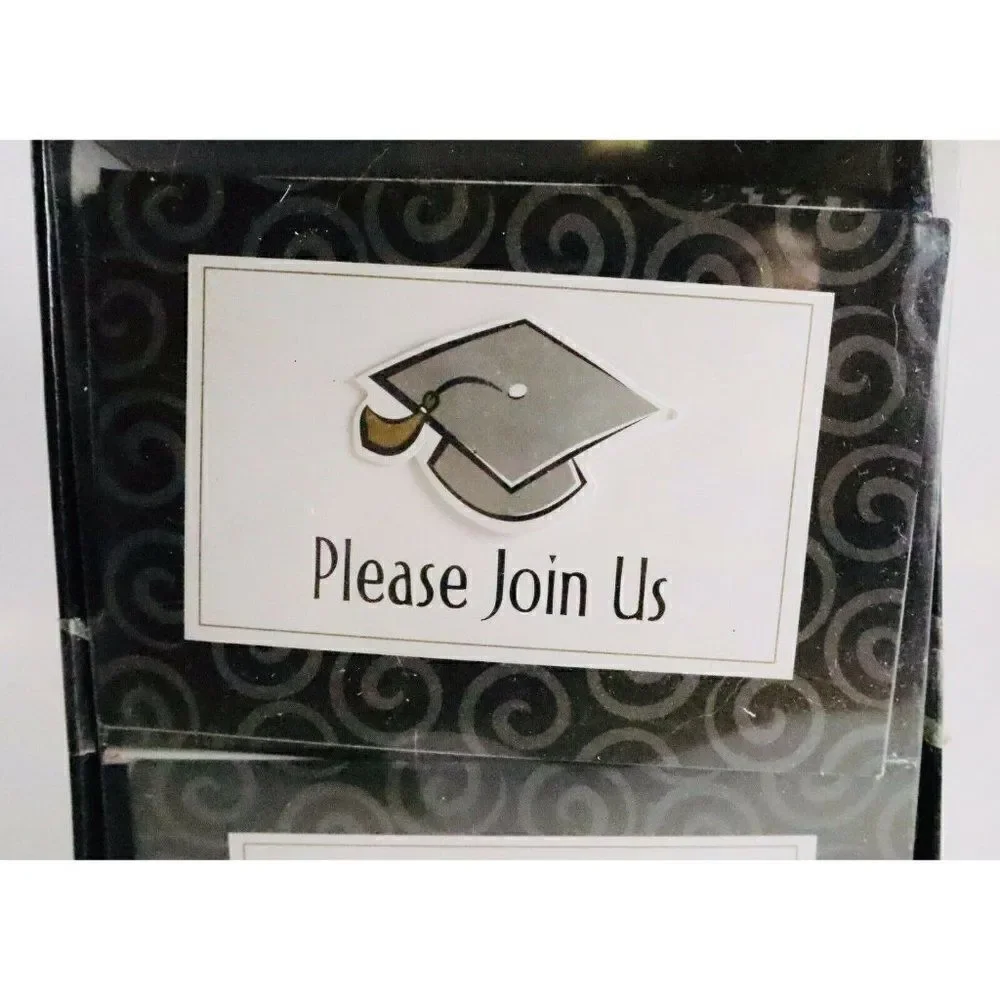 Graduation Party Invitations 50 Count with Envelopes Celebration Fill-In Info